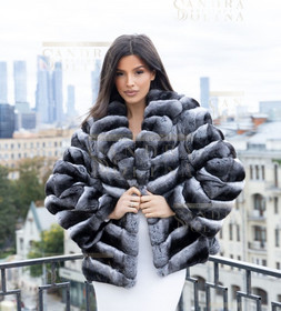 Шуба из шиншиллы