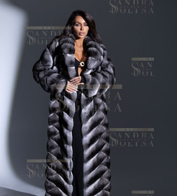 Шуба из шиншиллы